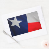 De Texas Flag sticker (Envelop)