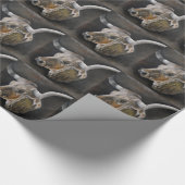 De Texas Longhorn Cadeaupapier (Hoek)