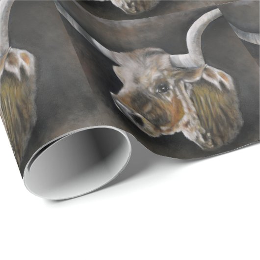De Texas Longhorn Cadeaupapier (Rol Hoek)