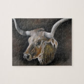 De Texas Longhorn Legpuzzel (Horizontaal)