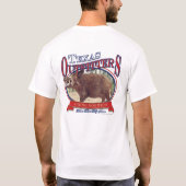 De Texas Outfitters Boar "Going Hog Wild" T-shirt (Achterkant)