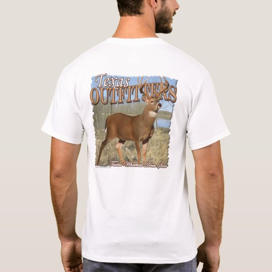De Texas Outfitters Swamp Buck T-Shirt (Achterkant)