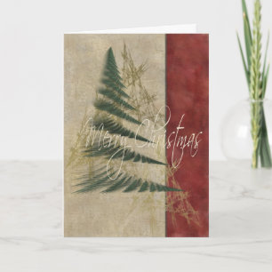 De Texturen van de kerstboom Feestdagen Kaart
