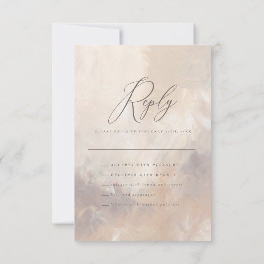 De textuur beige van de verf en het antwoord van d (Achterkant)