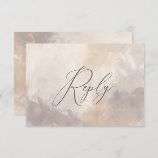 De textuur beige van de verf en het antwoord van d (Voorkant / Achterkant)