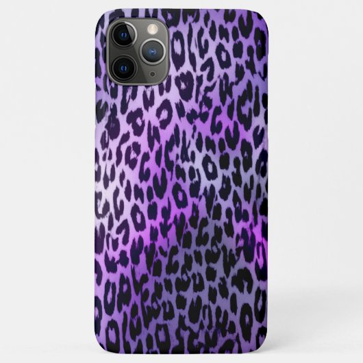 De textuur van de luipaard van de dierlijk retrore Case-Mate iPhone case (Achterkant)