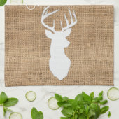 De Textuur van de overlapping Kerst van de Merry m Theedoek (Gevouwen)