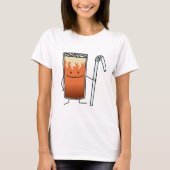 De Thaise Bevroren Gelukkige Drink Thailand van de T-shirt (Voorkant)