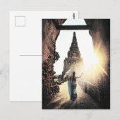 De Thaise tempel 1003 Briefkaart (Voorkant / Achterkant)