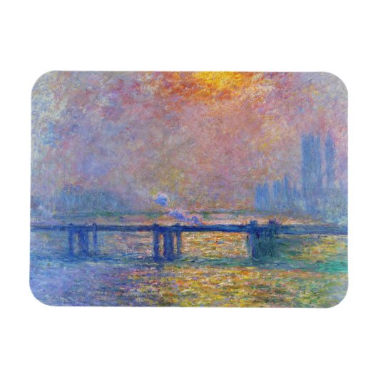 De Thames, Claude Monet... Magneet (Horizontaal)