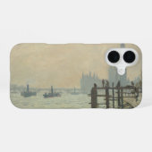 De Thames onder Westminster van Claude Monet iPhone 16 Hoesje (Achterkant horizontaal)