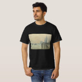 De Thames onder Westminster van Claude Monet T-shirt (Voorkant volledig)