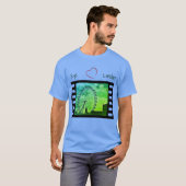 De Thames United Kingdom Fun Unisex T-shirt (Voorkant volledig)