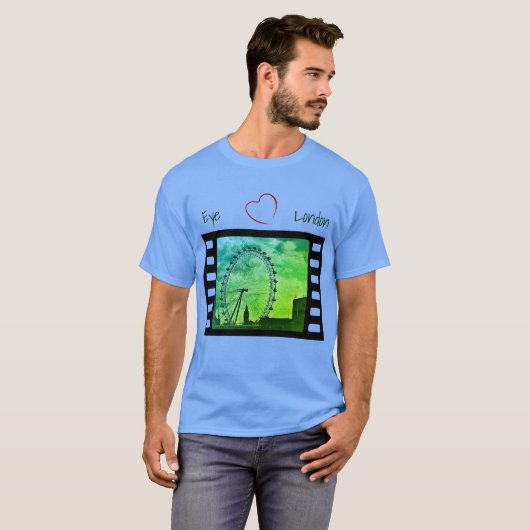 De Thames United Kingdom Fun Unisex T-shirt (Voorkant volledig)