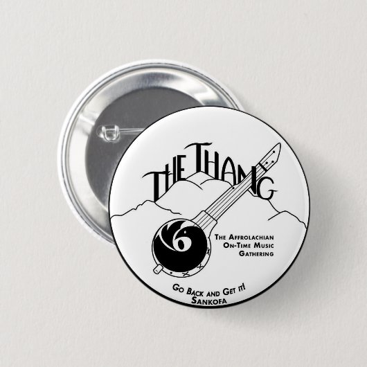 De Thang-Button Ronde Button 5,7 Cm (Voorkant /achterkant)