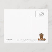 De Thanksgiving draagt de cartoonbriefkaart van de Feestdagenkaart (Achterkant)