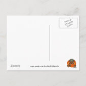 De Thanksgiving draagt het briefkaart van de (Achterkant)