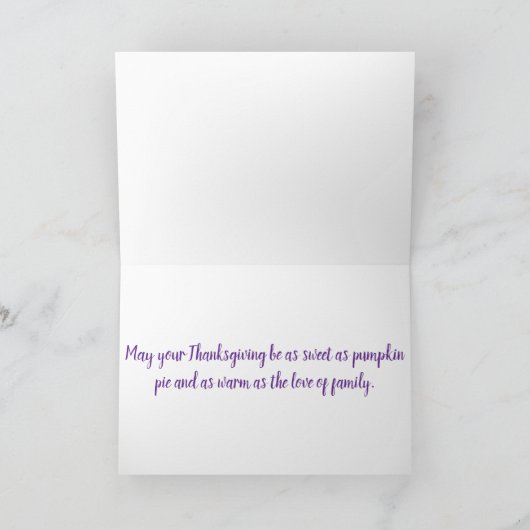 De Thanksgiving Harvest Truck Feestdagen Kaart (Binnen)