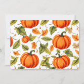 De Thanksgiving Harvest Truck Feestdagenkaart (Achterkant)