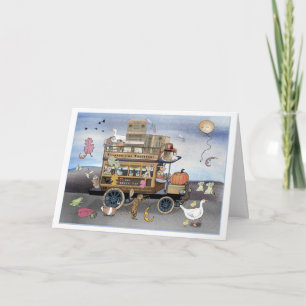 De Thanksgiving Transport Omnibuskaart Kaart