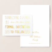 De Thanksgiving van de douane ontspant sparen de K Folie Kaarten (Display)