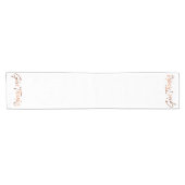 De Thanksgiving van de koper-blik geeft het manusc Korte Tafelloper (Horizontaal)