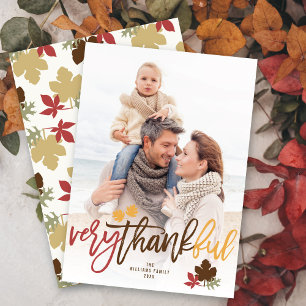 De Thanksgiving van de Vlekken van de Vlekken bors Feestdagenkaart