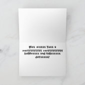 De Thanksgiving van katten! Feestdagen Kaart (Binnen)