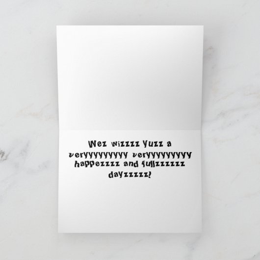 De Thanksgiving van katten! Feestdagen Kaart (Binnen)