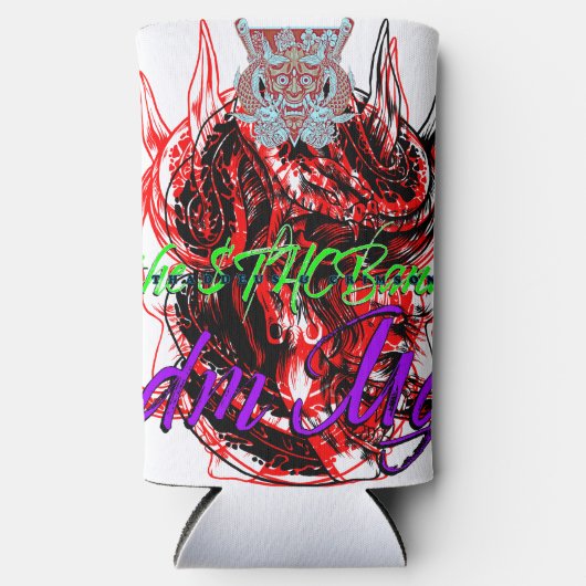 de $THCBand Seltzer Blikjeskoeler (Voorkant)