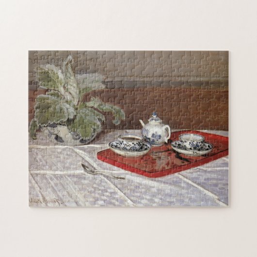De thea stelt een monet Fine Art in Legpuzzel (Horizontaal)
