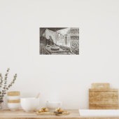 De 'Theater Optique' en de uitvinder ervan Poster (Keuken)