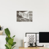 De 'Theater Optique' en de uitvinder ervan Poster (Thuiskantoor)
