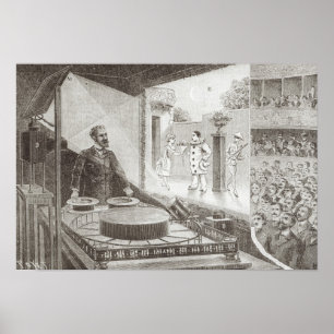 De 'Theater Optique' en de uitvinder ervan Poster