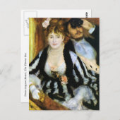 De theaterdoos van Renoir Briefkaart (Voorkant / Achterkant)