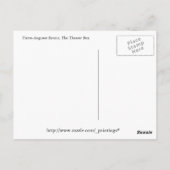 De theaterdoos van Renoir Briefkaart (Achterkant)