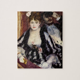 De theaterdoos van Renoir Impressionist Painting Legpuzzel