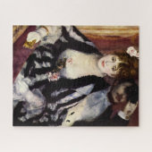 De theaterdoos van Renoir Impressionist Painting Legpuzzel (Horizontaal)
