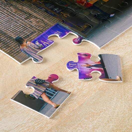 De theaterpuzzel legpuzzel (Zijkant)