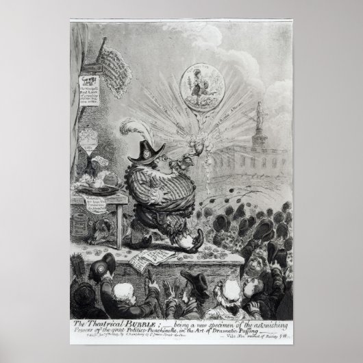 De theatrische bel poster (Voorkant)