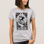 De thee drinker Tarot T-shirt (Voorkant)