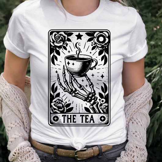 De thee drinker Tarot T-shirt