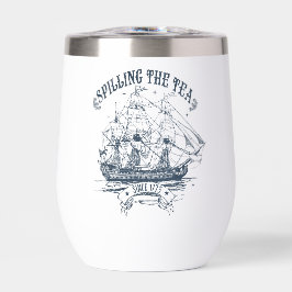 De thee morsen sinds 1773 | Zeilboot