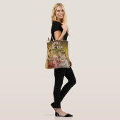 De thee morsen tote bag (Op model)