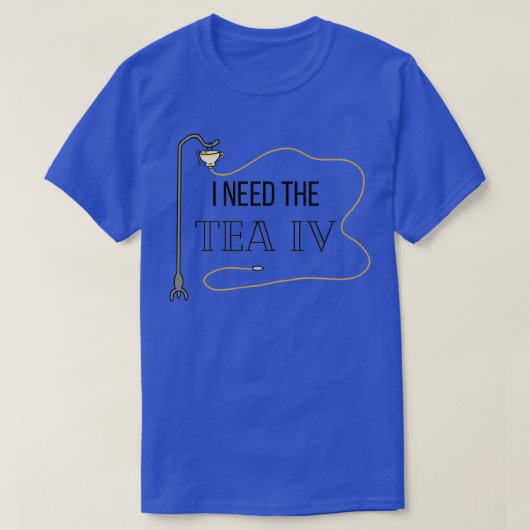 De thee nodig t-shirt (Design voorkant)