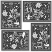 De Thee Tarot Kaarten Sticker (Voorkant)