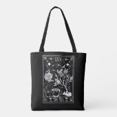 De Thee Tarotkaart Tote Bag (Achterkant)
