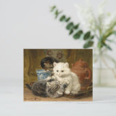 De Thee van de middag - ronner-Knip Briefkaart (Staand voorkant)