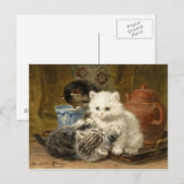 De Thee van de middag - ronner-Knip Briefkaart (Voorkant / Achterkant)