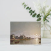 De Theems bij Moonlight met verraderspoort Briefkaart (Staand voorkant)
